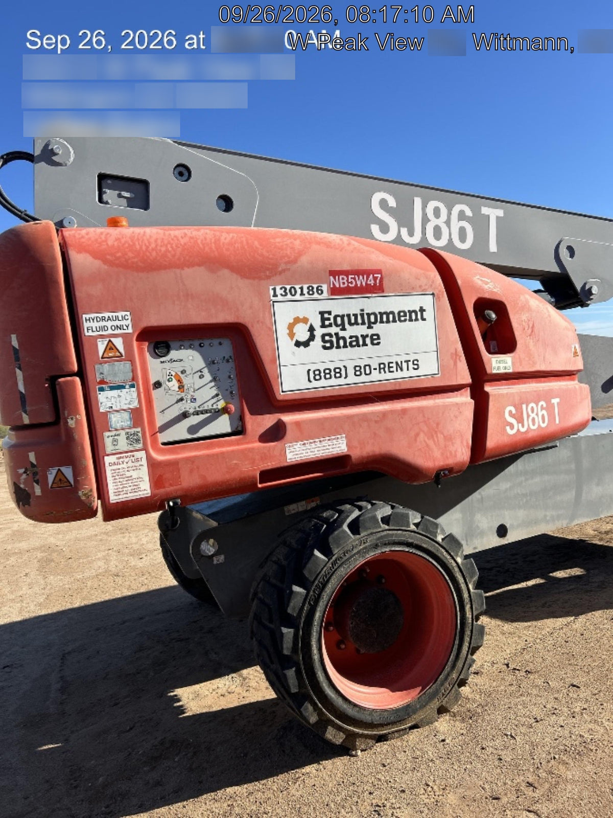 2021 SKYJACK SJ86T
