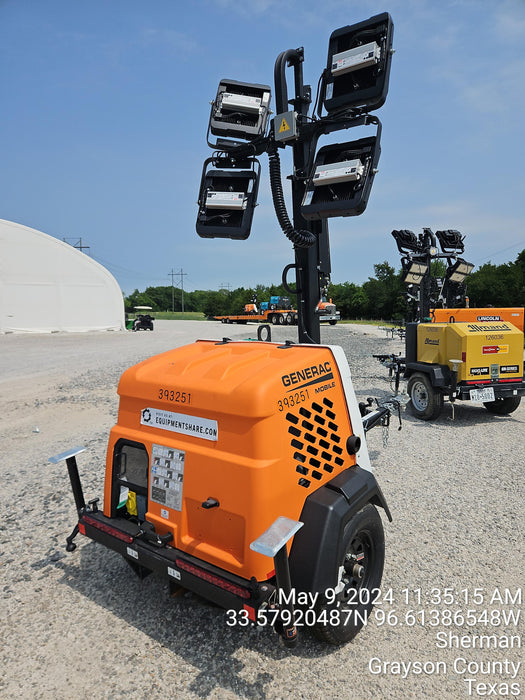 2024 Generac MLT2 Diesel, Flex Switch 120V Input, Powerzone Controller, 
(4) 320W LED Lights, 4kW Generator, 39.9 Gal Fuel Tank, 2" Ball, T3