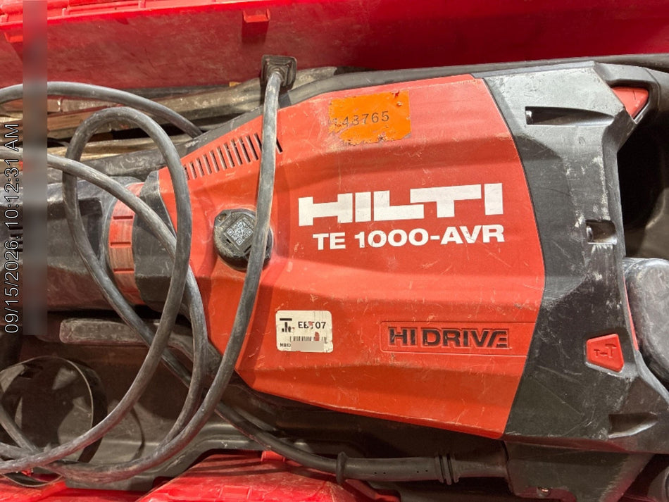 2021 HILTI TE 1000-AVR