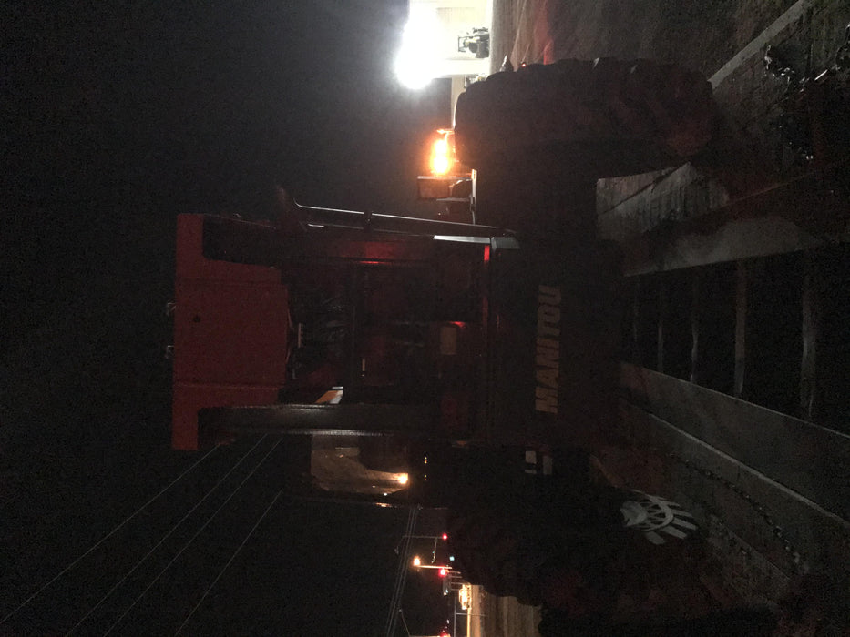 2018 Manitou MTA10055 Manitou MTA10055 - Canopy, Worklights, Beacon, 66" Carriage, 60" Forks, Solid Tires, Aux Hydraulics