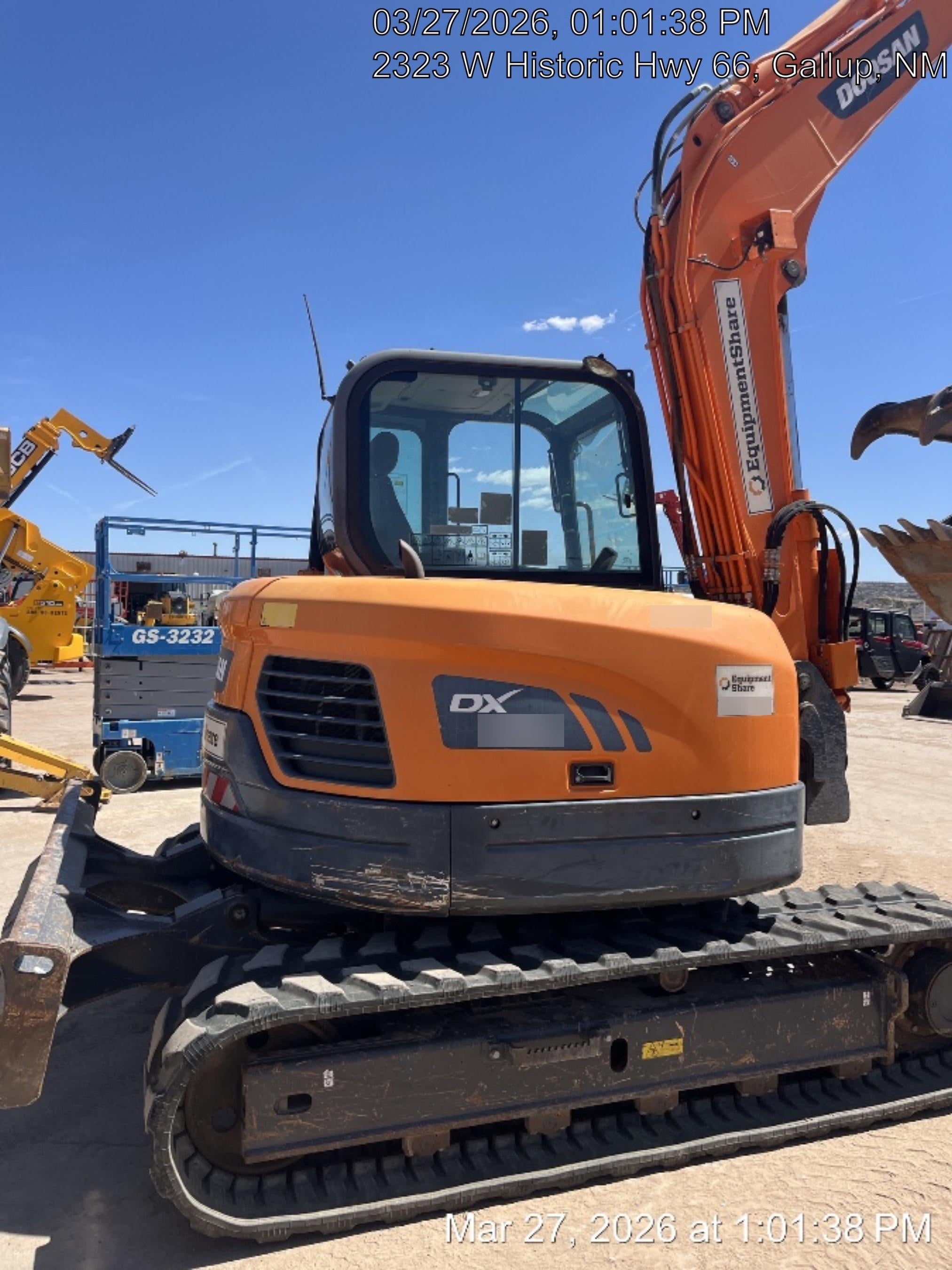 2020 DOOSAN DX85R-3