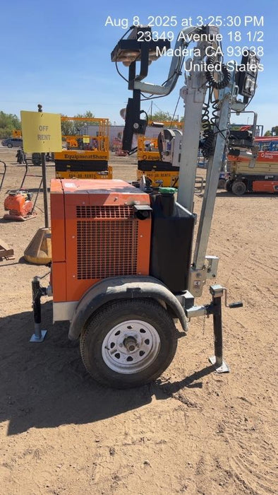 2024 Wanco WLTT-4MM4K Diesel, Deep Sea Controller, Shore Power Plug, Auto Start, (4) 350W LED Floodlights, 4kW Generator, 60 Gal Fuel Tank, 2" Ball, T3