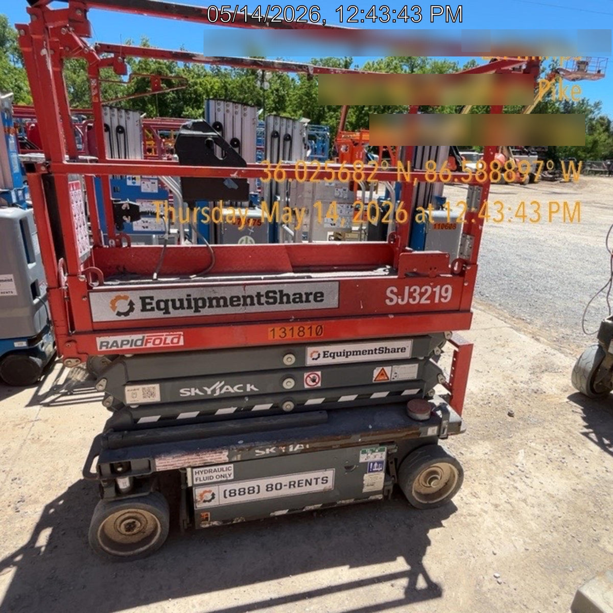 2021 SKYJACK SJ3219