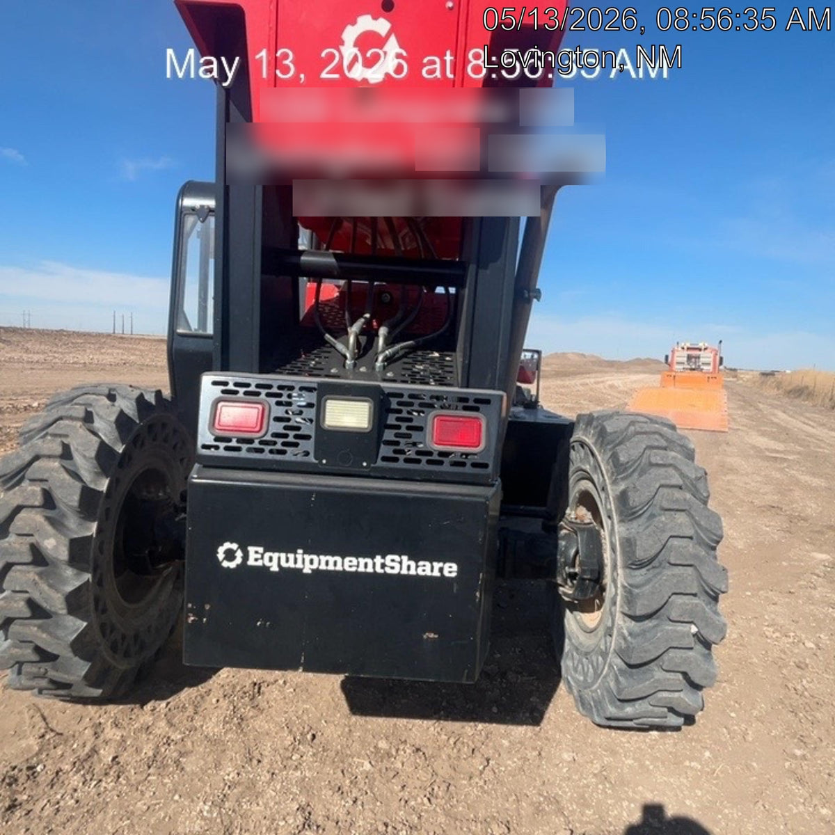 2019 Manitou MTA12042 Canopy, 120 HP , Solid Tires, Work Lights, Lift Hook, Auxiliary Hydraulics 66" Carriage and 60" Forks