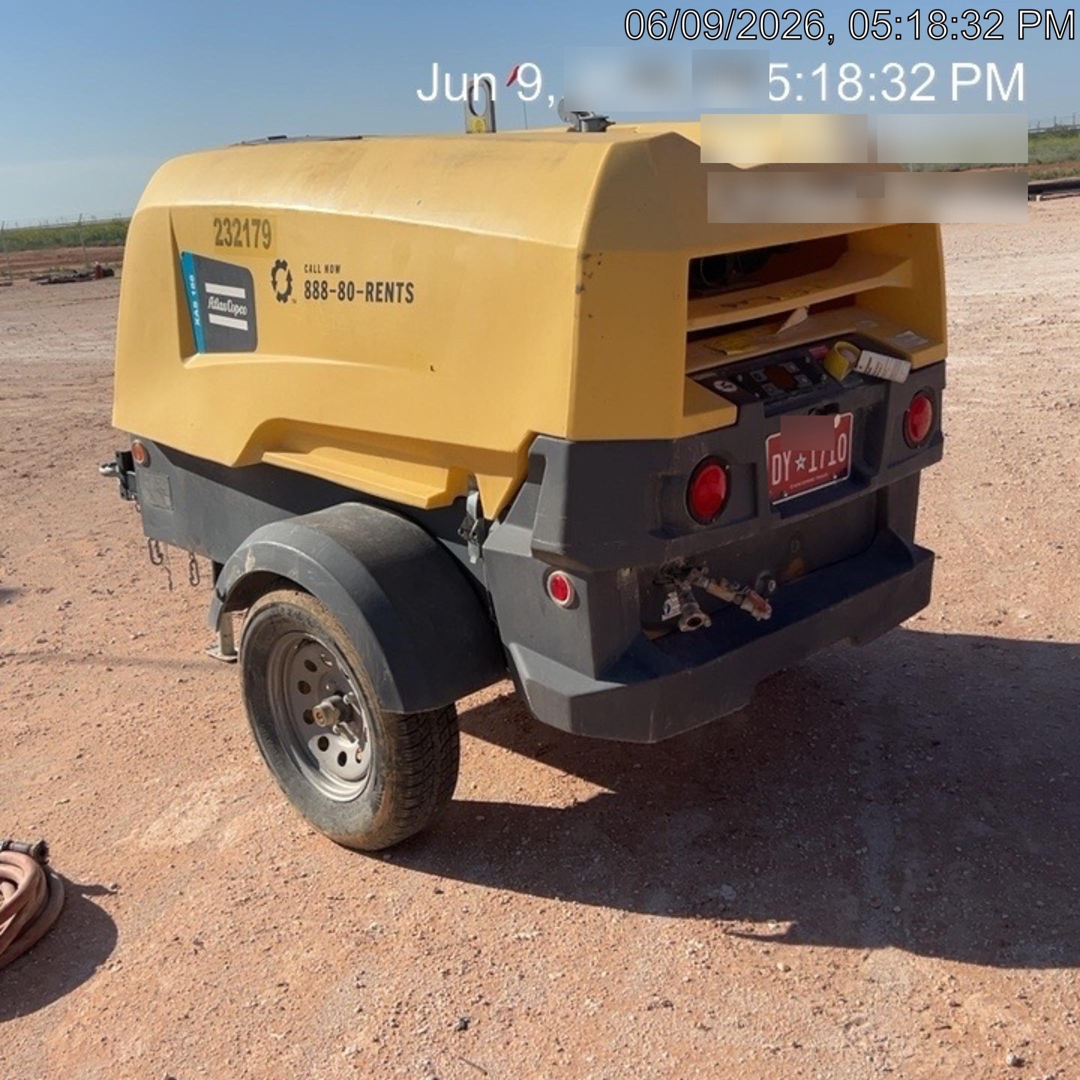 2022 ATLAS COPCO XAS188 CWK