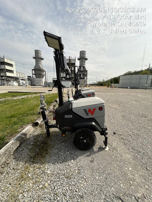 2024 Wacker Neuson LTT4 Diesel, Kohler KDW702, Deep Sea Controller, Auto Start, LED 320W, Bypass Outlet, T3