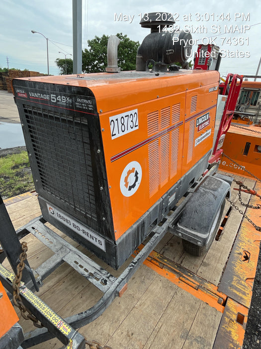 2022 Lincoln Electric Vantage 549X VANTAGE 549X READY-PAK 3