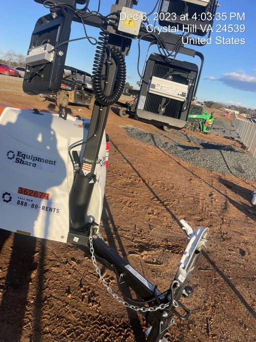 2023 Generac MLT2 Diesel, Flex Switch 120V Input, Powerzone Controller, 
(4) 320W LED Lights, 4kW Generator, 39.9 Gal Fuel Tank, 2" Ball, T3