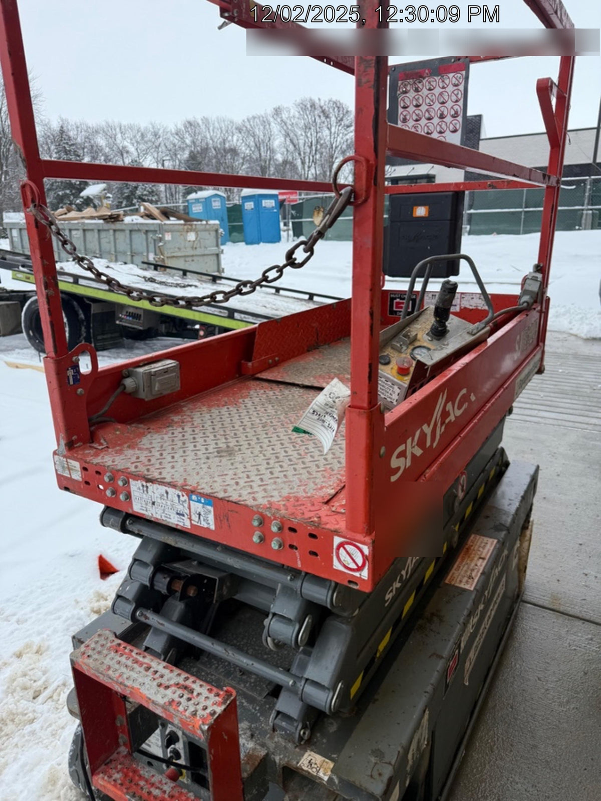 2016 Skyjack SJIII-3219 Standard Rental Specs