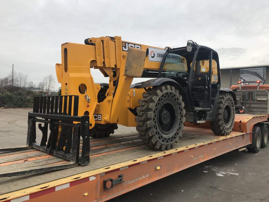 2020 JCB 510-56 Canopy, Solid Tires, Work Lights, Beacon, Aux Hydraulics, Back up Alarm, Lifting Eye, ES Decals