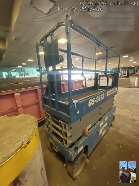 2019 Genie GS-2632 Folding Rails, Swing Gate, EE Rated