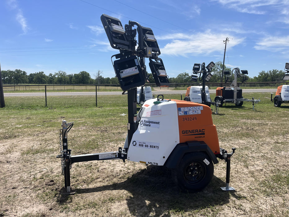 2024 Generac MLT2 Diesel, Flex Switch 120V Input, Powerzone Controller, 
(4) 320W LED Lights, 4kW Generator, 39.9 Gal Fuel Tank, 2" Ball, T3