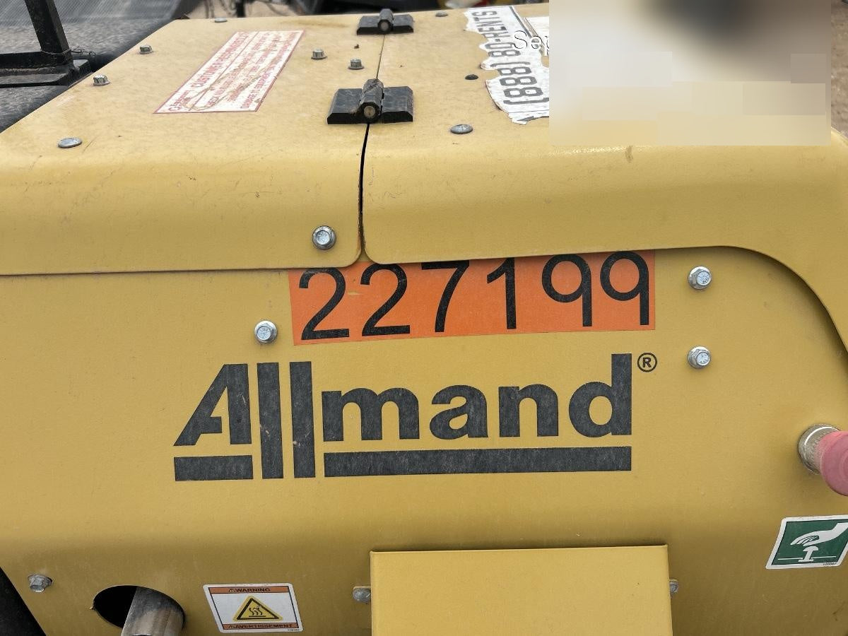2022 Allmand NLV3GR (4) LED Light Fixture 350W, 23' Vertical Mast, 3kW Prime, Towable, Deep Sea L401, Leveling Jacks, Yanmar T4F 5.8hp