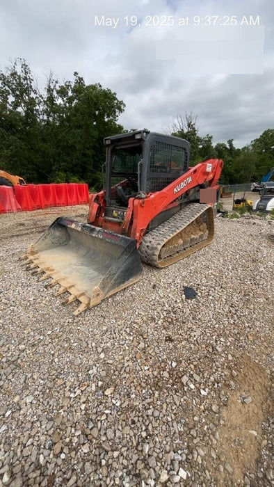 2019 Kubota SVL95-2S Cab/Heat/Air, Standard Tracks, Standard Flow, Hydraulic QC 80" HD Tooth Bucket