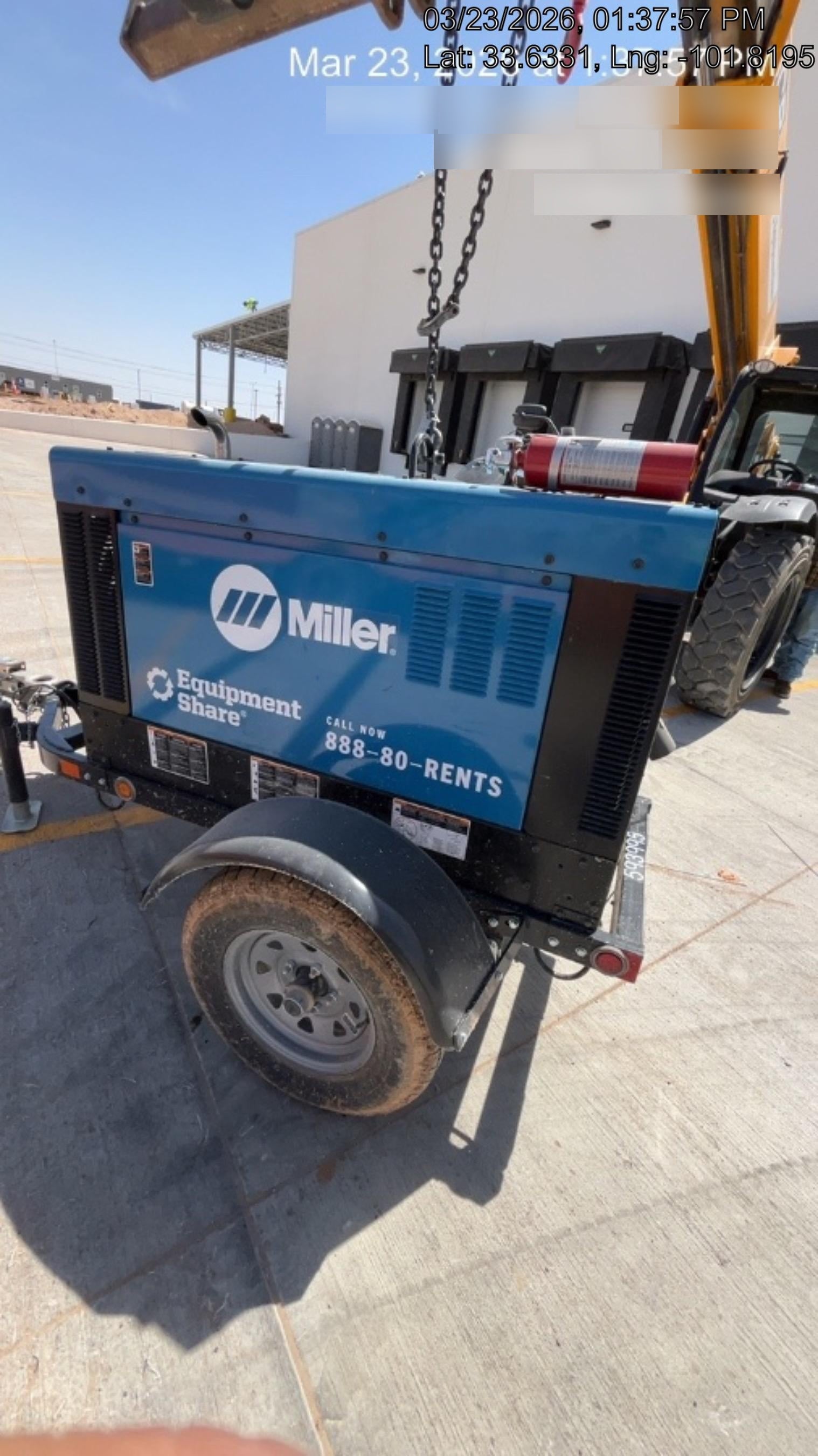 2025 MILLER ELECTRIC BIG BLUE 400