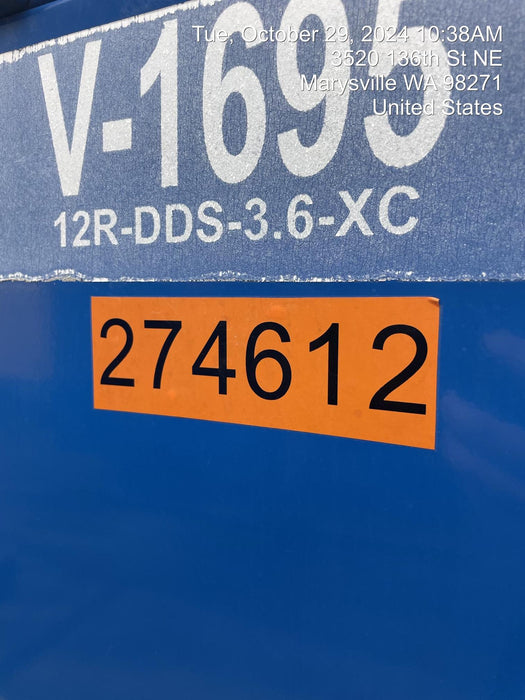 2022 THOMPSON 12R-DDS-3.6-X Canopy