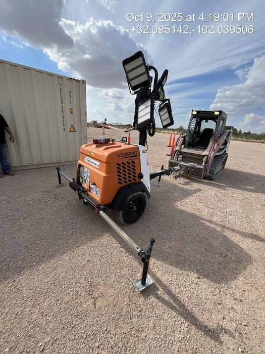 2024 Generac MLT2 Diesel, Flex Switch 120V Input, Powerzone Controller, 
(4) 320W LED Lights, 4kW Generator, 39.9 Gal Fuel Tank, 2" Ball, T3