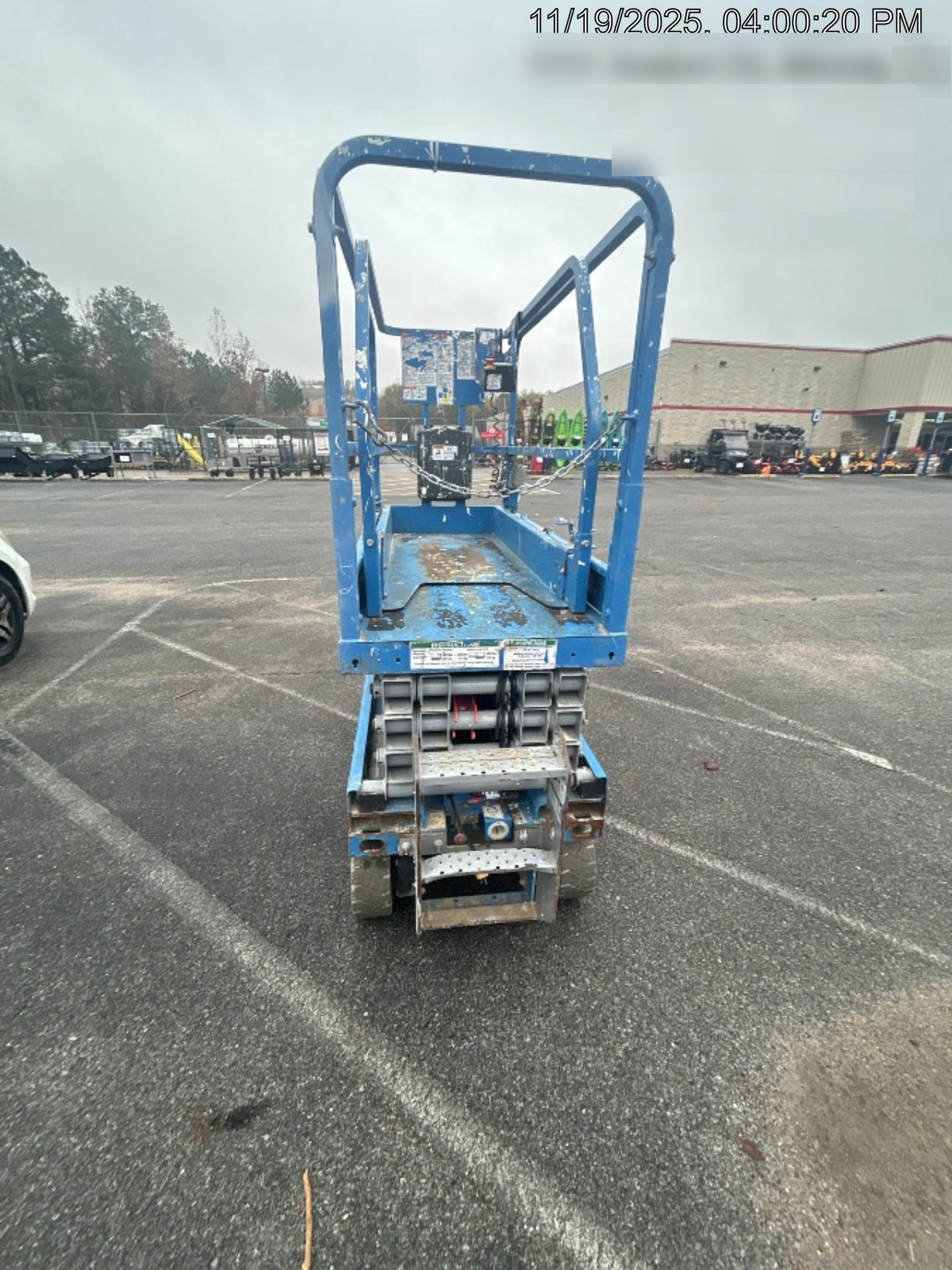 2020 Genie GS-1930 Fixed rails with chain entry gate - Pre A92.20