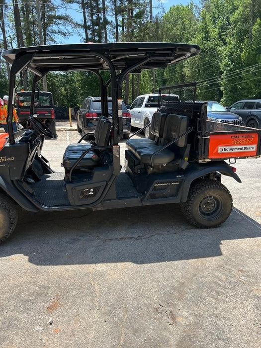 2022 Kubota RTV-X1140W-H Plastic Canopy, Windshield Acrylic Clear, LED Strobe Light, Wire Harness Kit, Back up Alarm