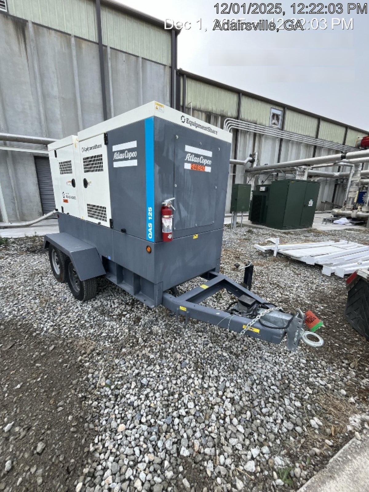 2022 ATLAS COPCO QAS 125