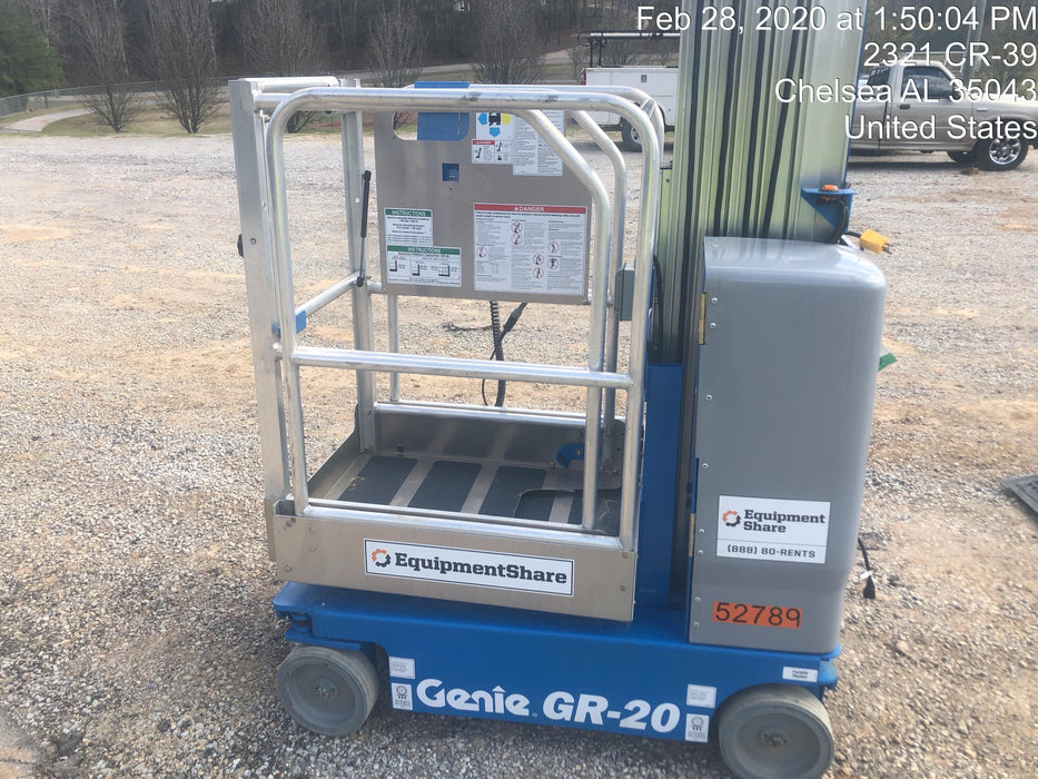 2019 GENIE GR-20