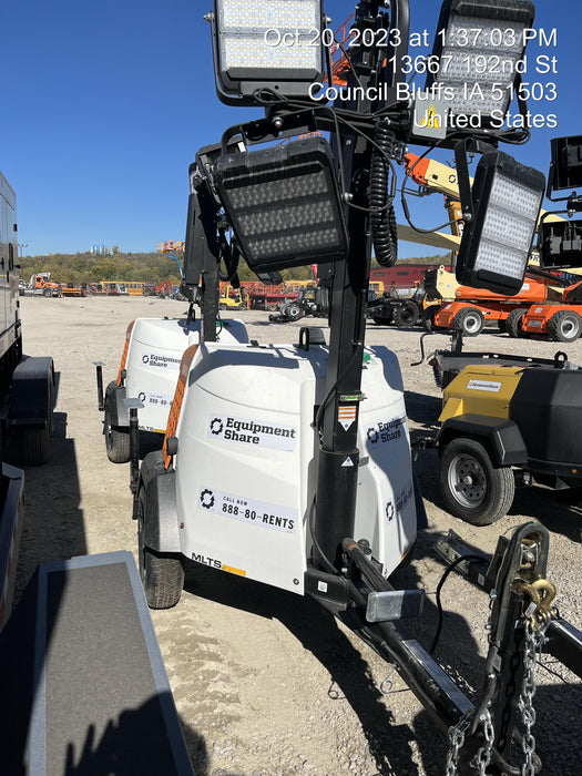 2023 Generac MLT2 Diesel, Flex Switch 120V Input, Powerzone Controller, (4) 320W LED Lights, 4kW Generator, 39.9 Gal Fuel Tank, 2" Ball, T3