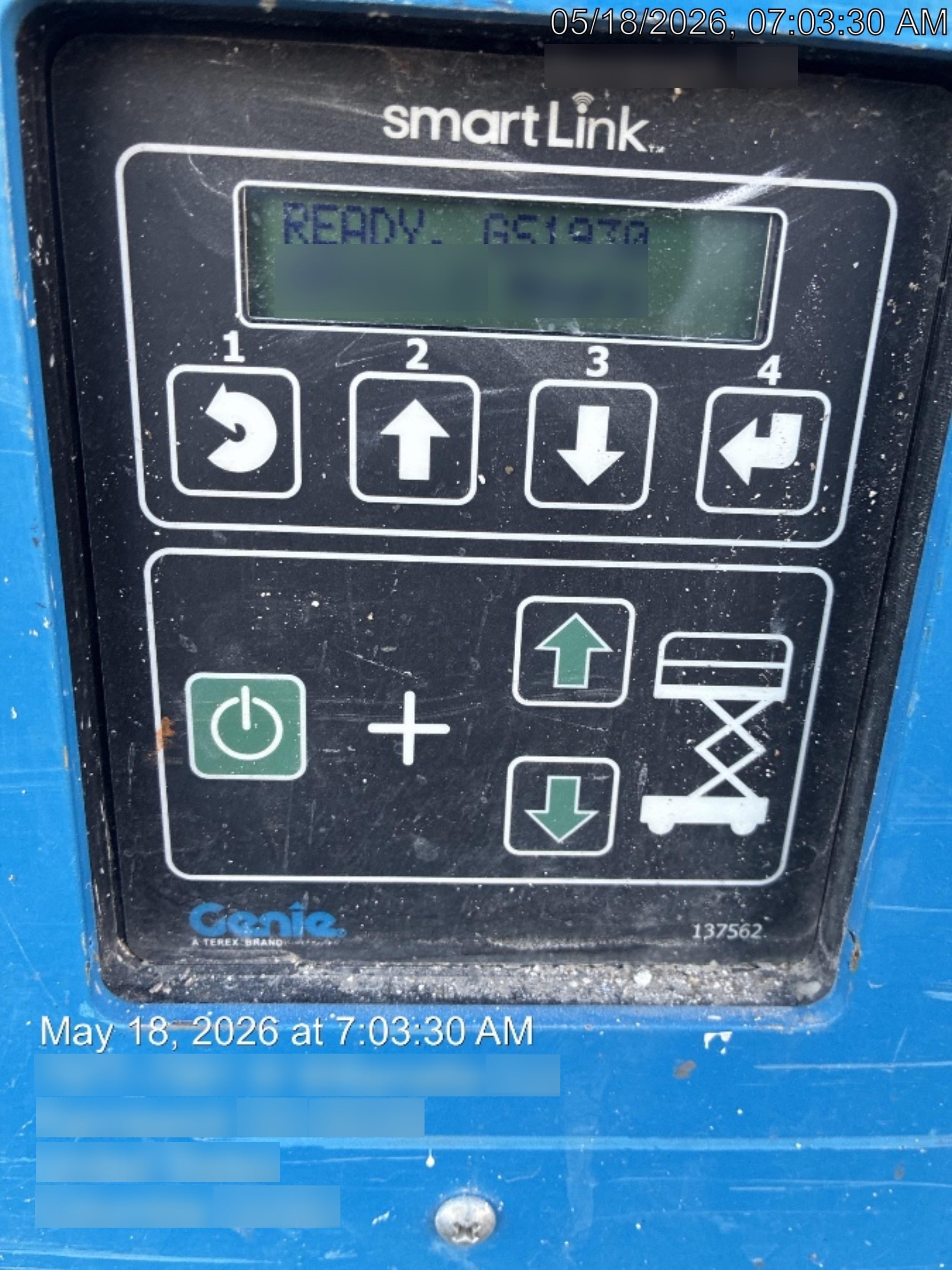 2020 Genie GS-1930 Standard Machine, 800W Inverter