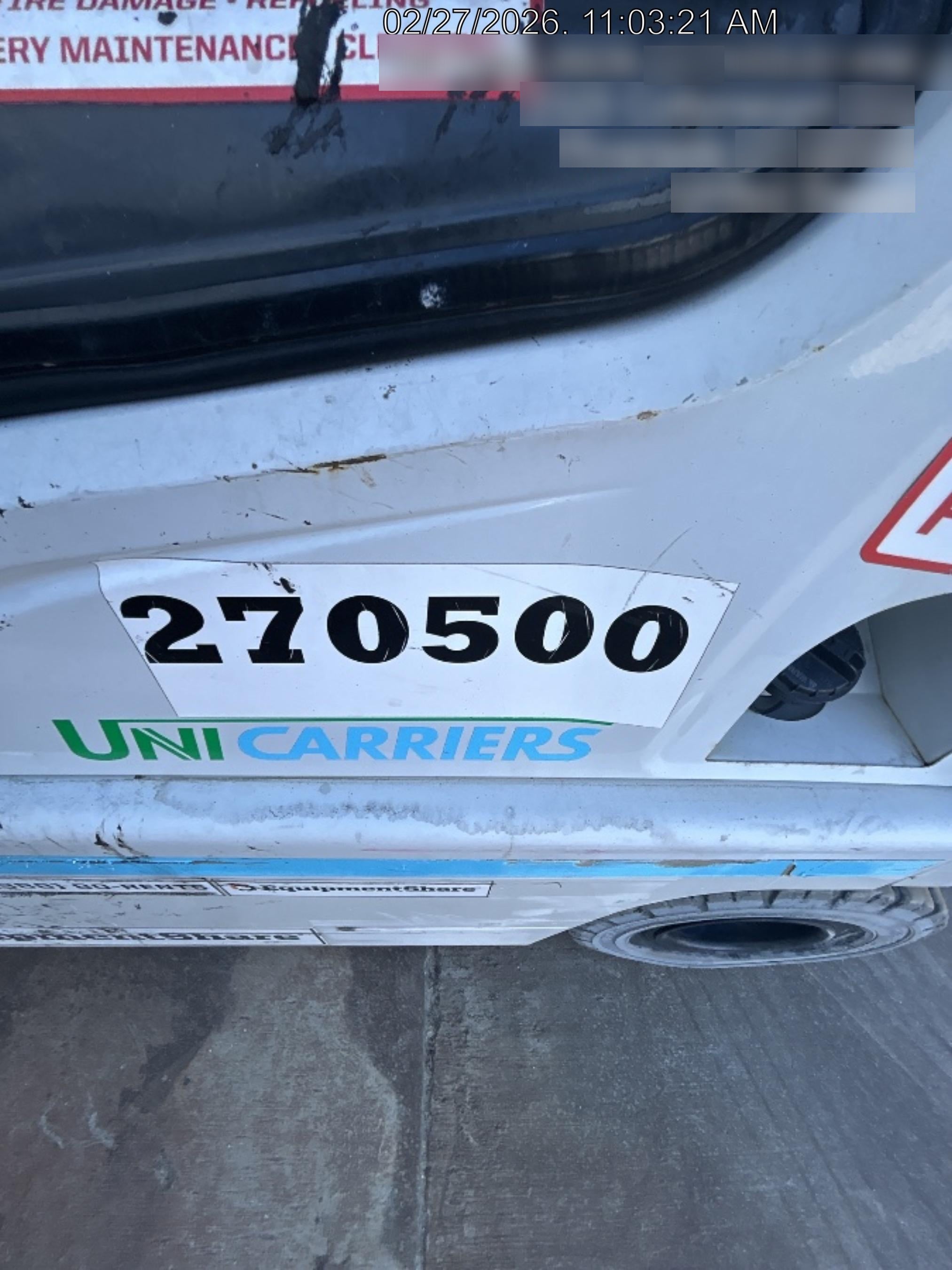 2022 UNICARRIER MAP1F2A25DV