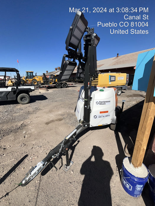 2023 Generac MLT2 Diesel, Flex Switch 120V Input, Powerzone Controller, 
(4) 320W LED Lights, 4kW Generator, 39.9 Gal Fuel Tank, 2" Ball, T3