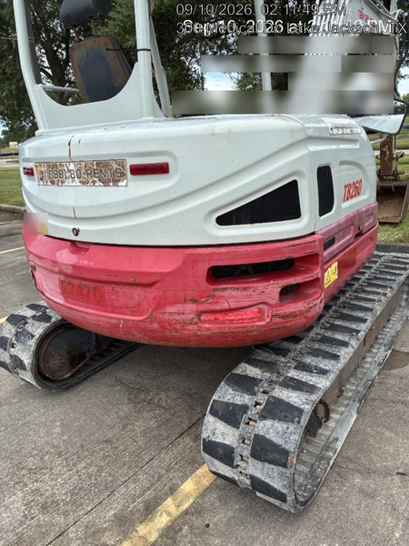 2019 Takeuchi TB260 Takeuchi TB260 Canopy w/Rubber Tracks, Auxiliary Hydraulics, Standard Blade, Manual QC