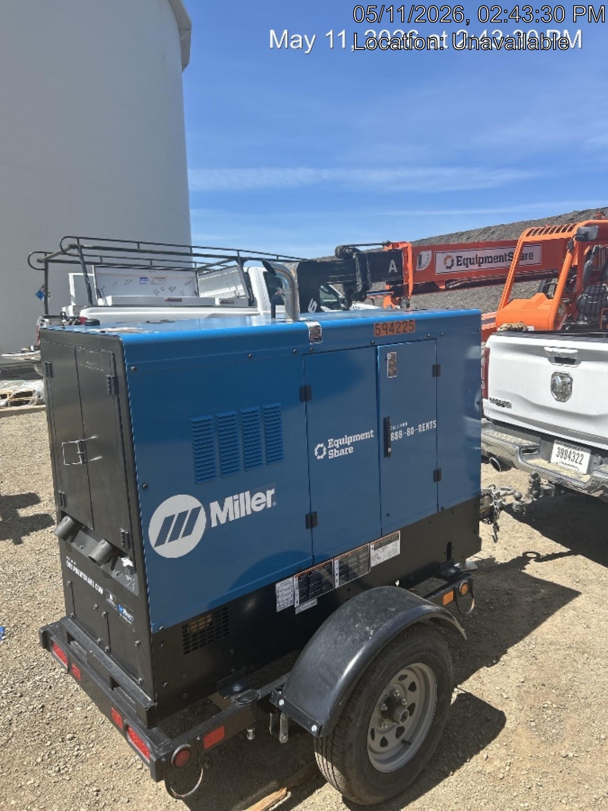 2025 MILLER ELECTRIC BIG BLUE 500