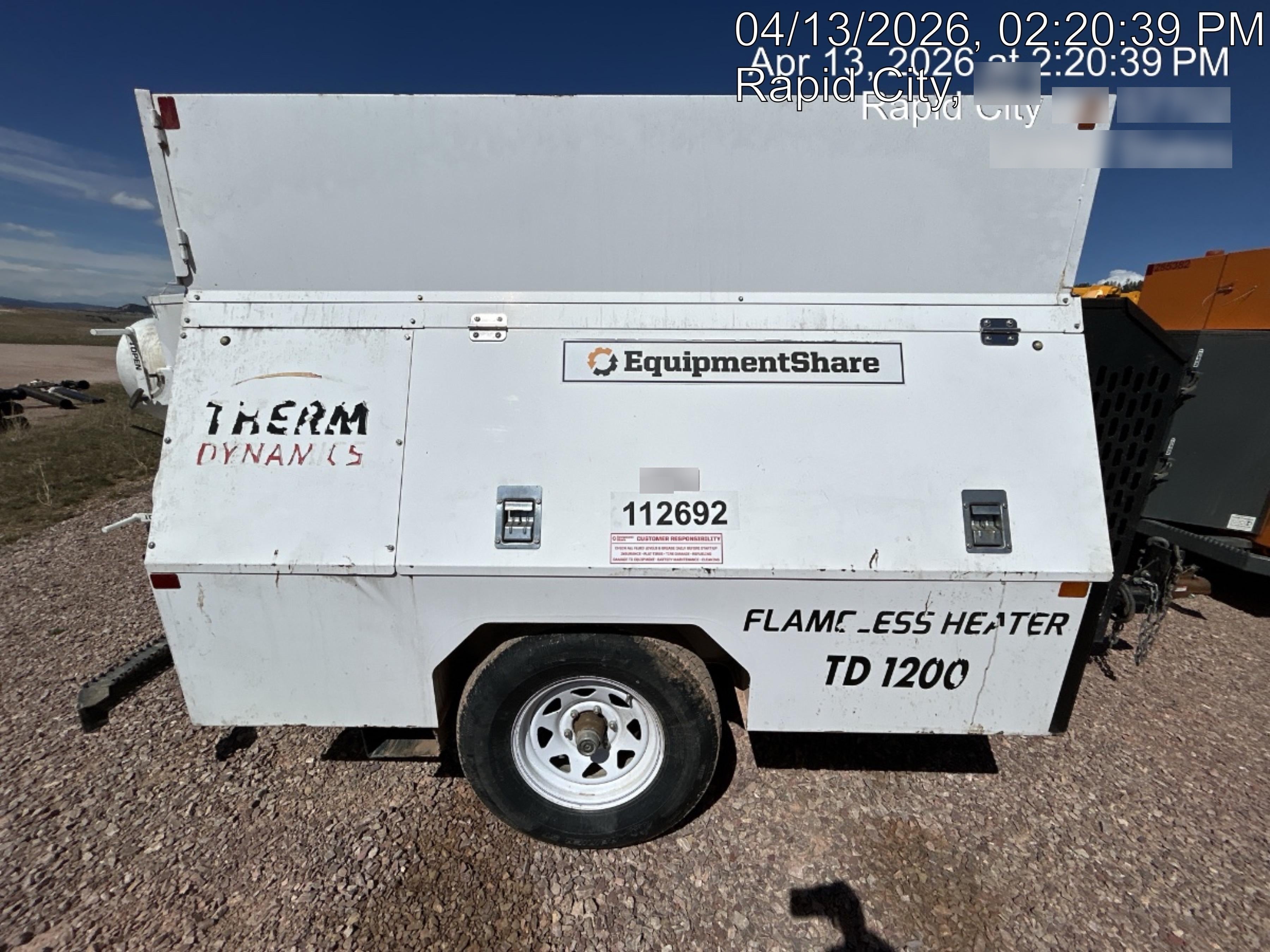 2020 THERM DYNAMICS TD1200