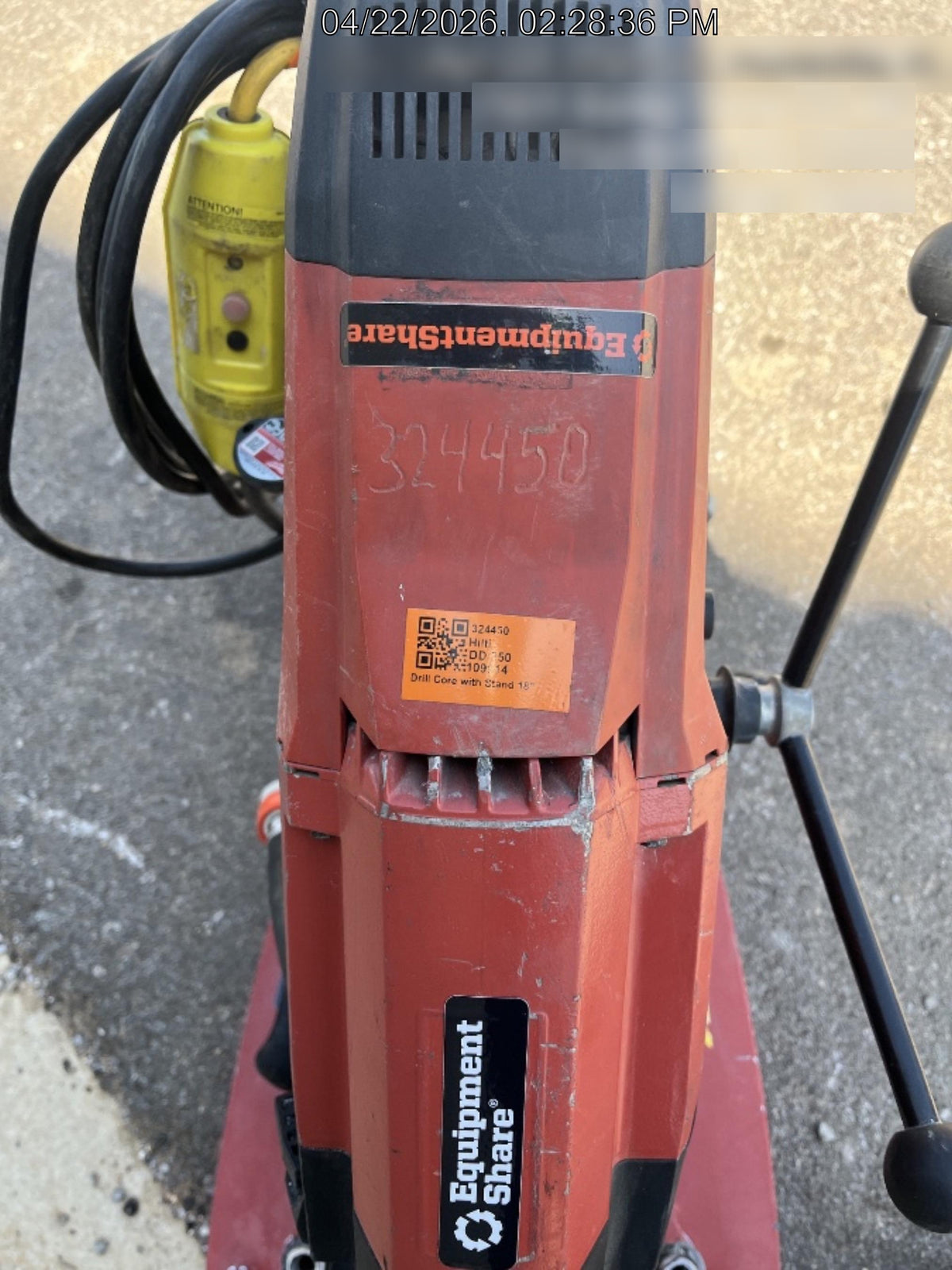 2023 HILTI DD 250