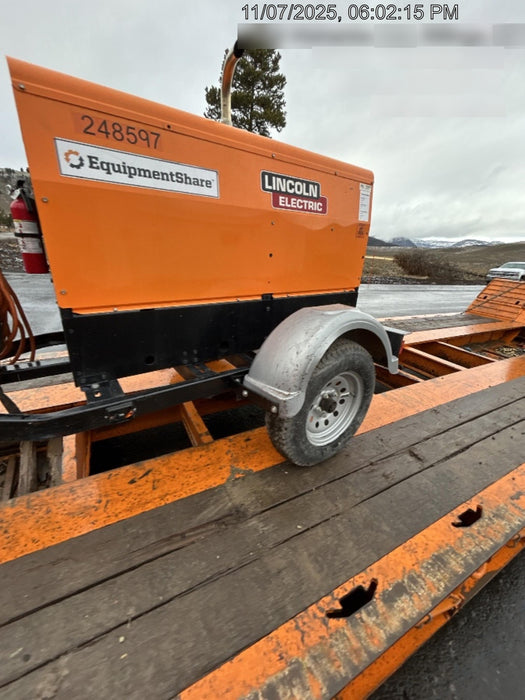 2022 Lincoln Electric LE400 Kubota V1505, Trlr, Cable Rack, Light Kit, ES Decals, T3