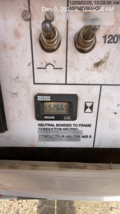 2018 Wacker Neuson LTV6L-MH Wacker Neuson LTV6L Mobile Light Tower w/Fuel Level Sensor Installed