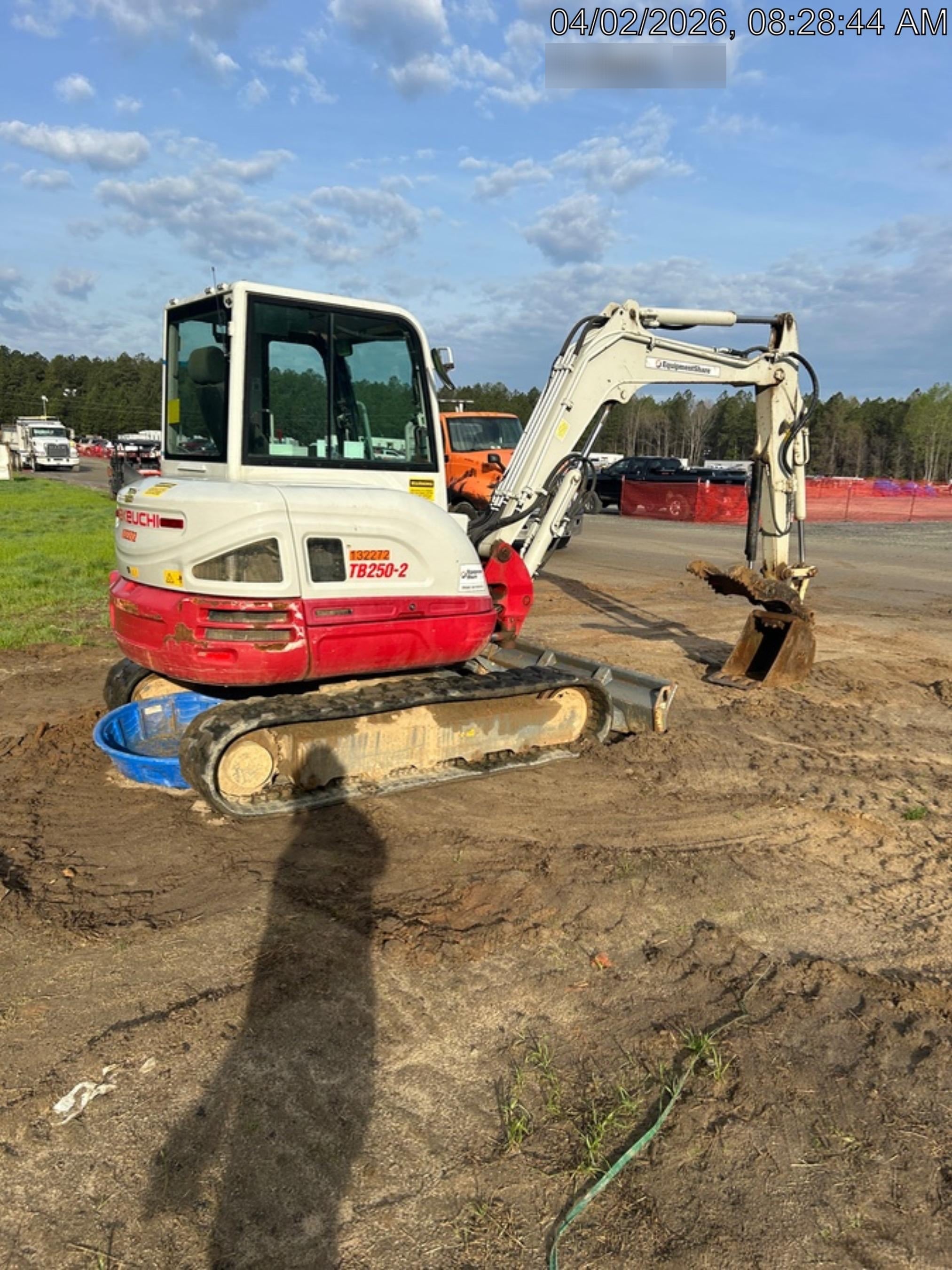 2020 TAKEUCHI TB250-2C
