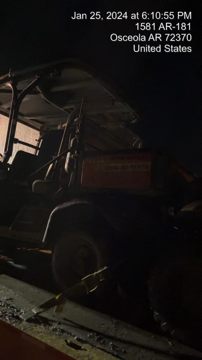 2022 Kubota RTV-X1140W-H Plastic Canopy, Windshield Acrylic Clear, LED Strobe Light, Wire Harness Kit, Back up Alarm