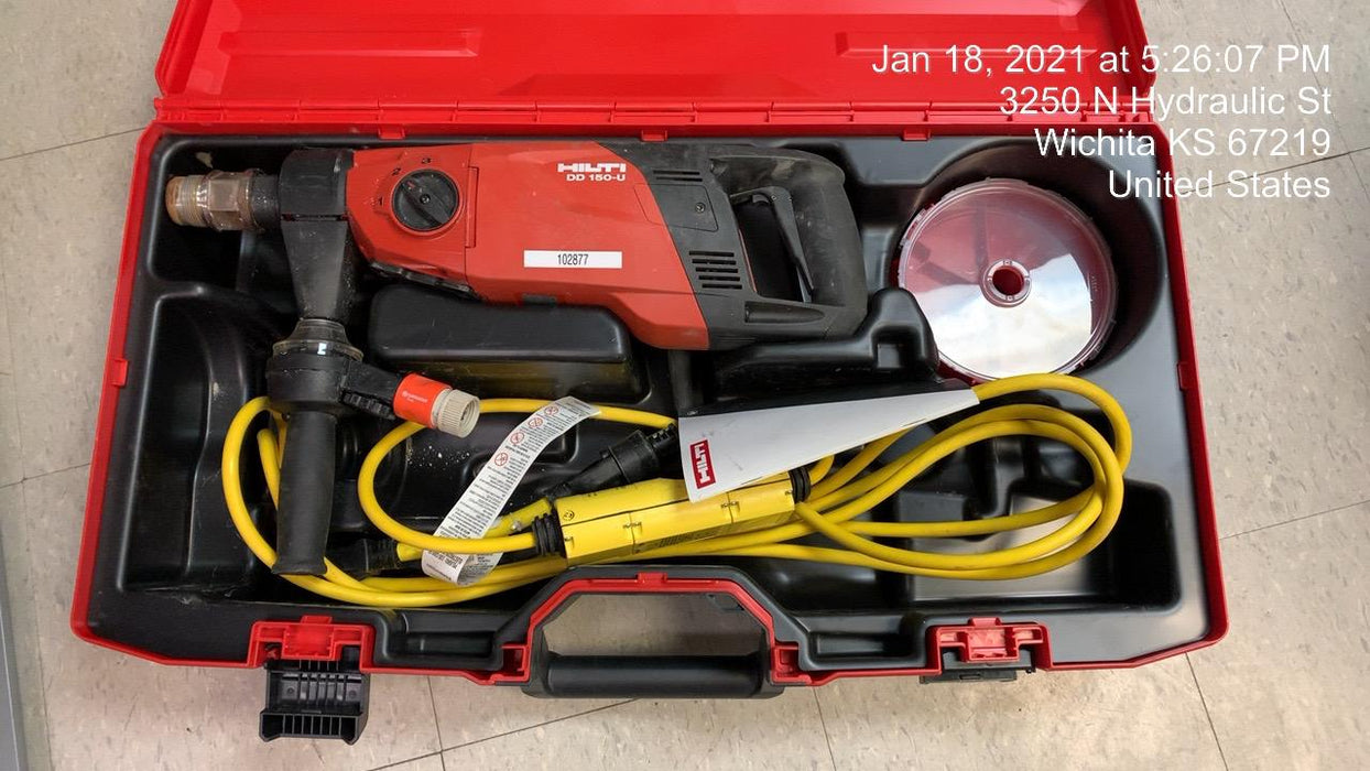 2020 HILTI DD 150-U