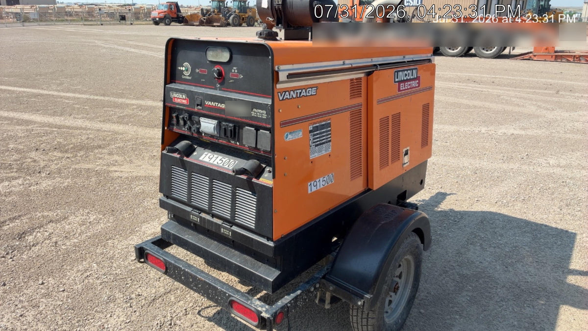 2023 Lincoln Electric Vantage 549X Crosslink Technology, Trailer Mounted, ES Decals, T3