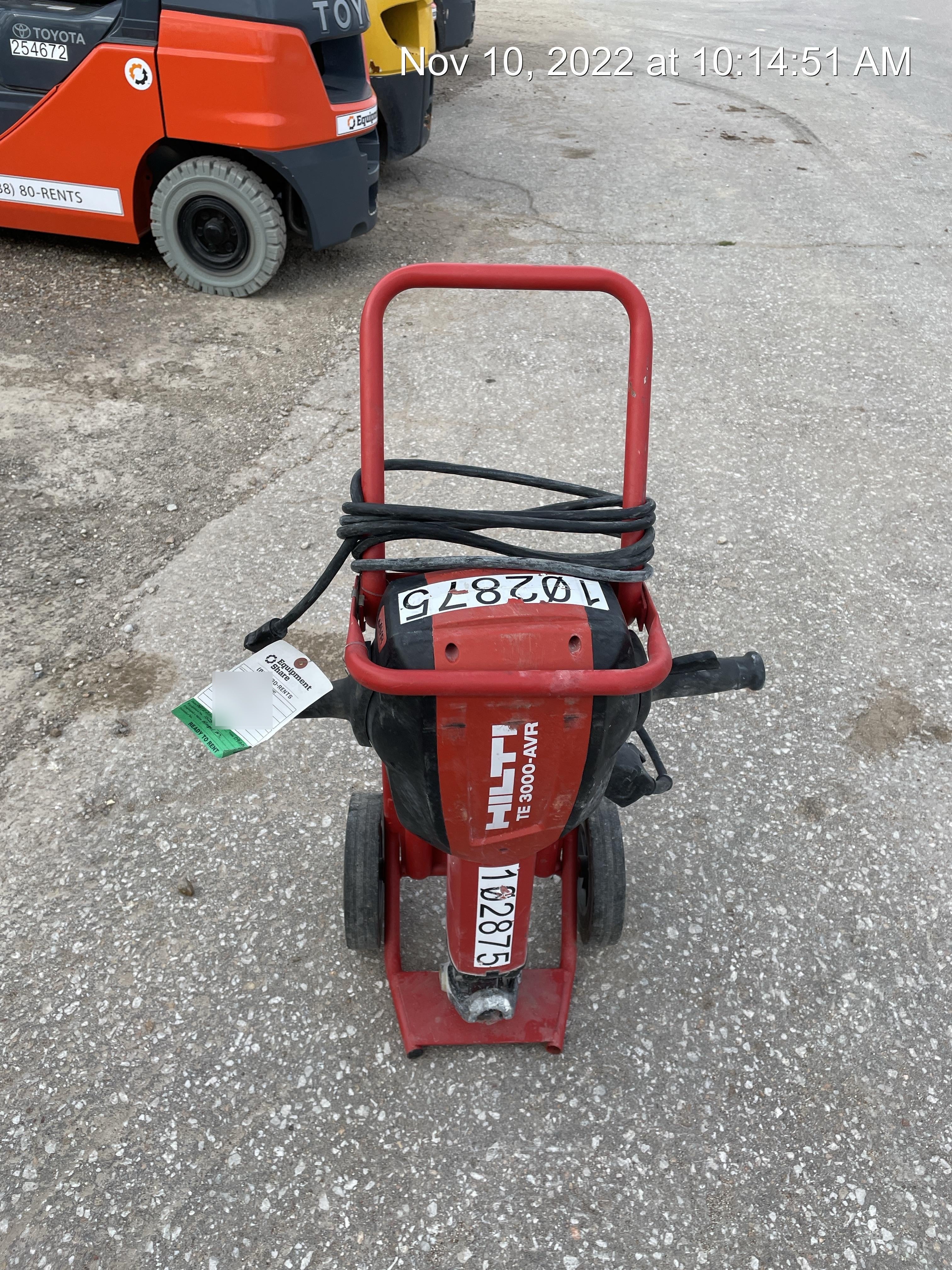 2020 HILTI TE 3000-AVR