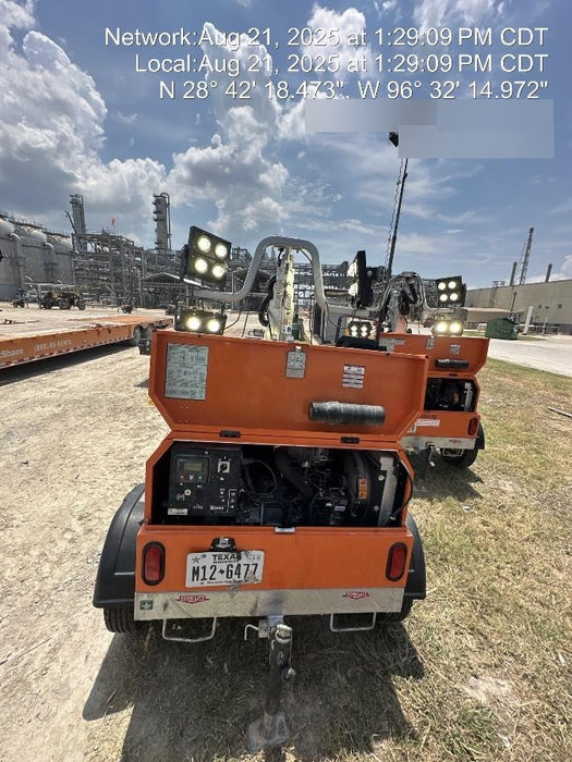 2024 Wanco WLTT-4MM4K Diesel, Deep Sea Controller, Shore Power Plug, Auto Start, (4) 350W LED Floodlights, 4kW Generator, 60 Gal Fuel Tank, 2" Ball, T3