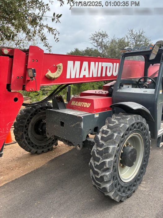 2019 Manitou MTA8044 MTA 8044 - 74 HP T4, Canopy, Worklights/Strobe, Beacon, 66" Carriage, 48" Forks, Solid Tires, Lift Hook, Aux Hydraulics