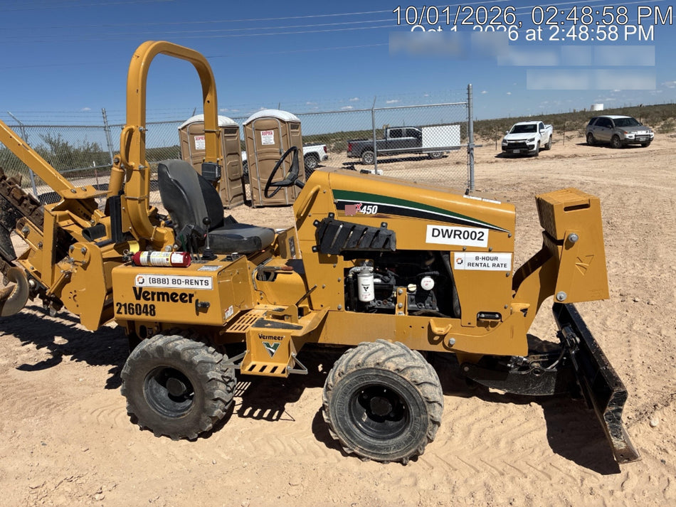 2022 VERMEER RTX450