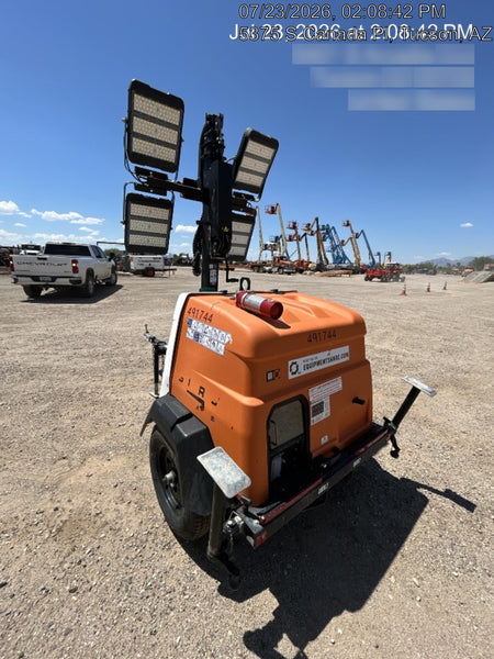 2025 Generac MLTS-4 Diesel, Mitsubishi L2E, 7.1 hp @1800 rpm, Flex Switch 120V Input, Powerzone Controller, (4) 320W LED Lights, 4kW Generator, 39.9 Gal Fuel Tank, 2" Ball, ES Decals