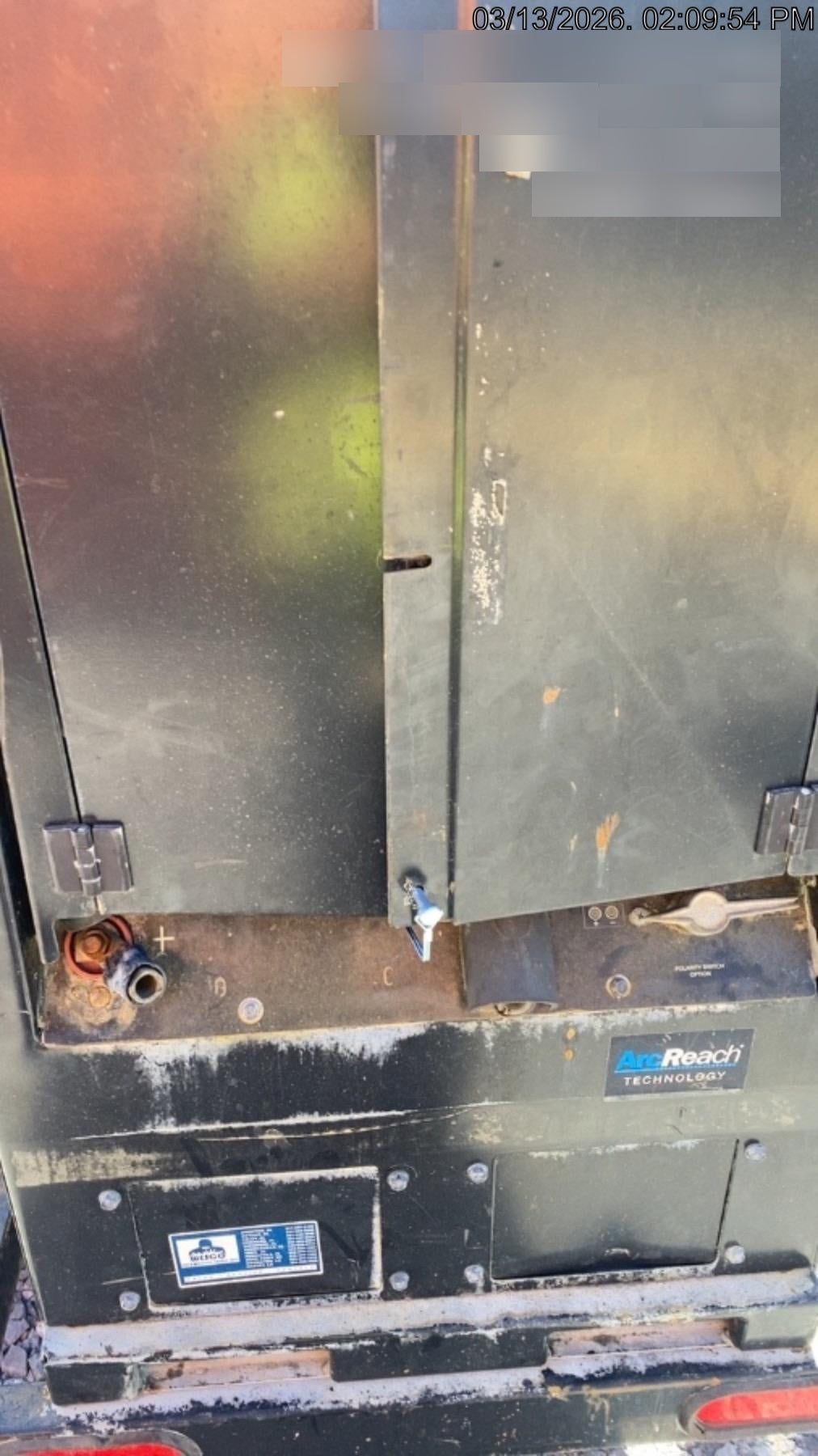 2018 Lincoln Electric Vantage 435 Lincoln Vantage 435 Welder Ready-Pak 3 w/Trailer, Fender/Light Kit, and Cable Rack