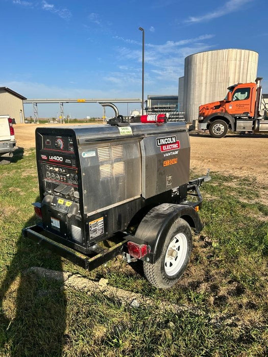 2024 Lincoln Electric LE400 Kubota V1505, Trlr, Cable Rack, Light Kit, ES Decals, T3