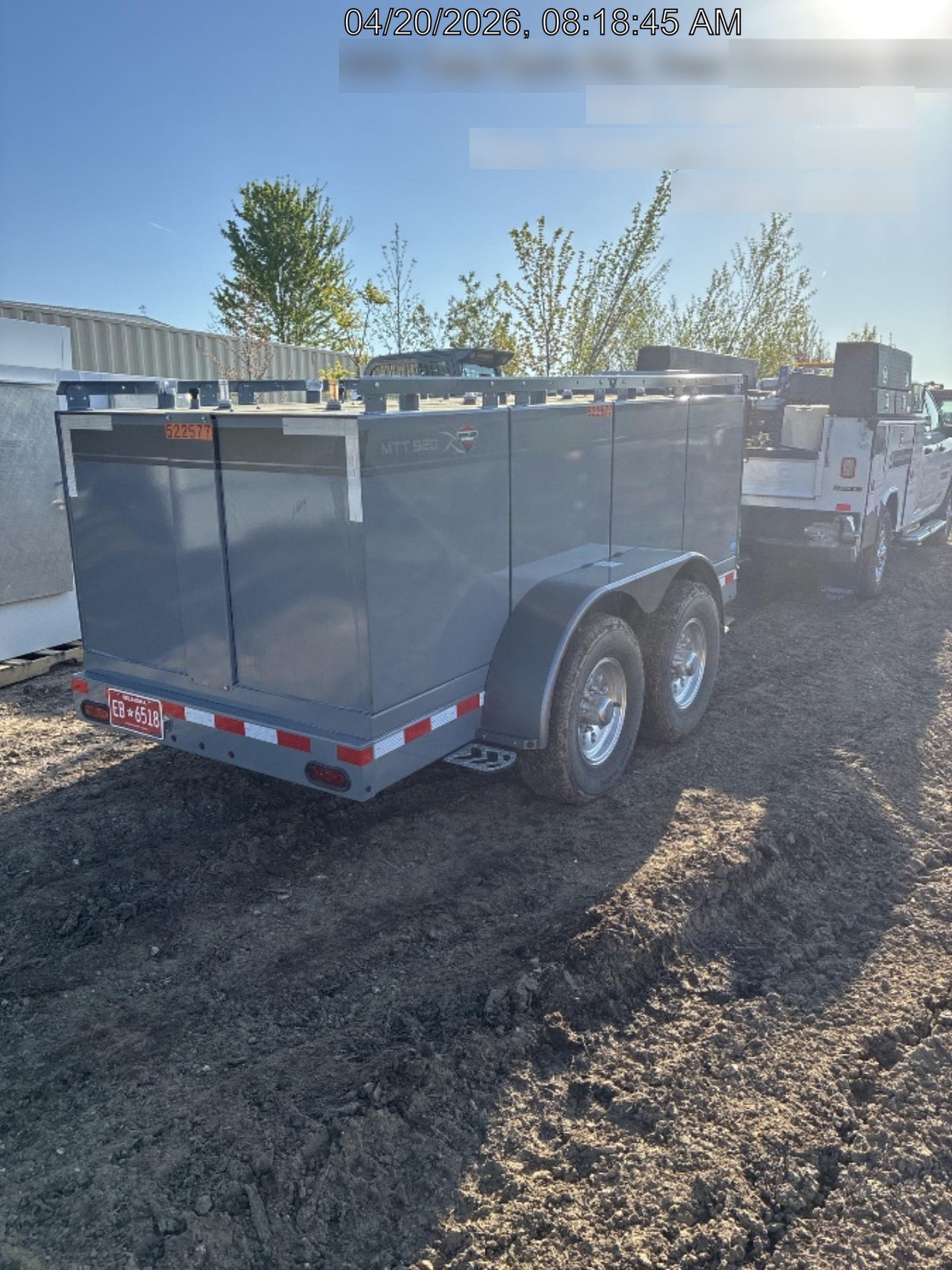 2025 THUNDER CREEK MTT920 - Hazmat not required