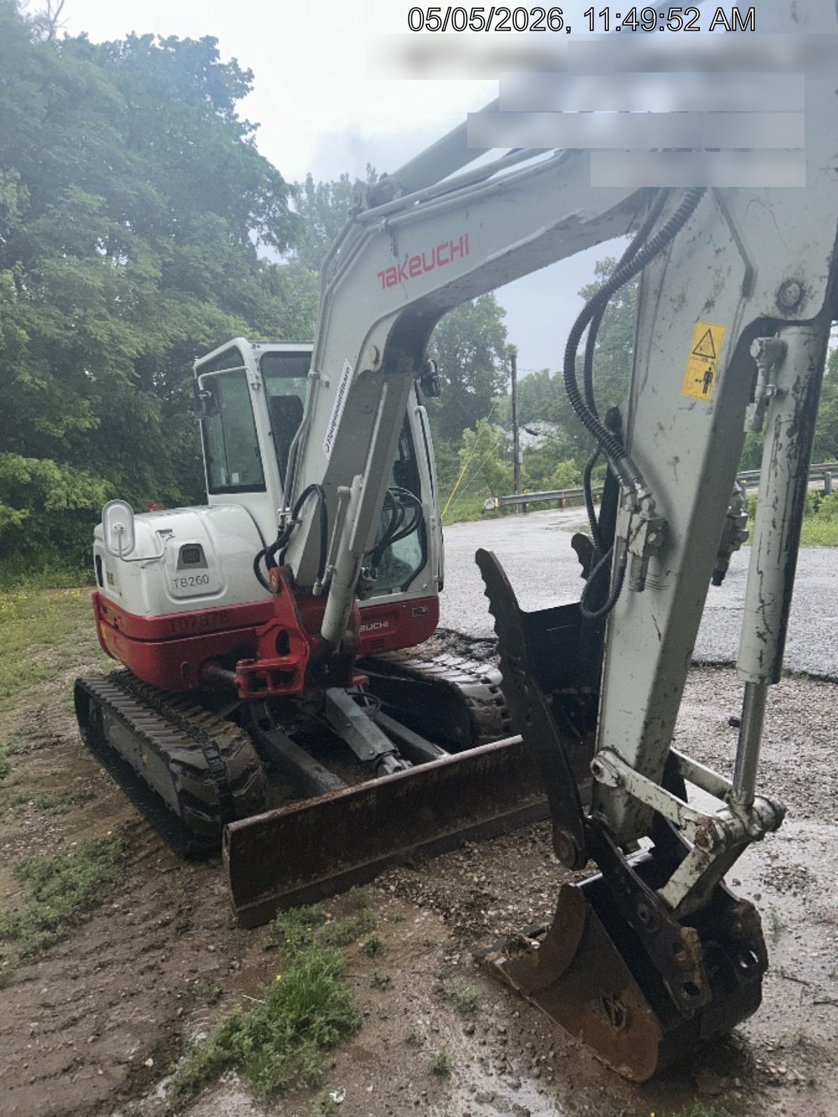 2020 TAKEUCHI TB260