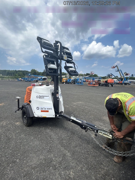2023 Generac MLT2 Diesel, Flex Switch 120V Input, Powerzone Controller, (4) 320W LED Lights, 4kW Generator, 39.9 Gal Fuel Tank, 2" Ball, T3