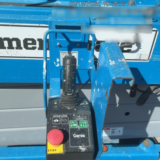 2020 Genie GS-2632 Solid NM Tires, Folding Rails with Half-Height Swing Gate, Beacon, 800W Invertor